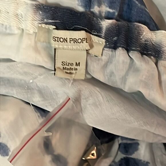 Boston Proper Embellished Tie dye skirt Size M C27 - Picture 12 of 12